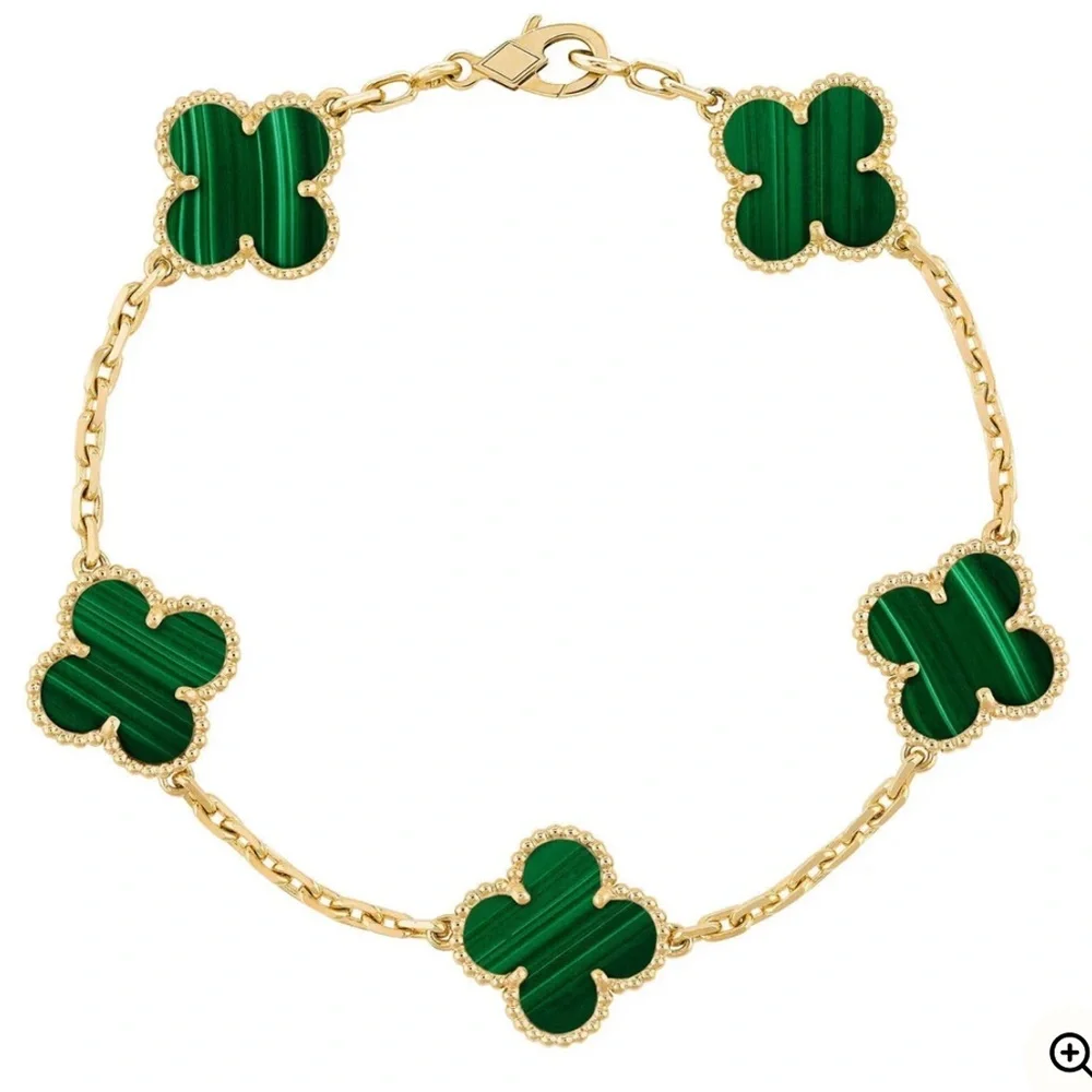 Green Clover Bracelet - Picture 5 of 5